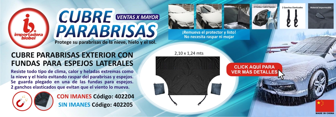 Cubre Parabrisas Nieve