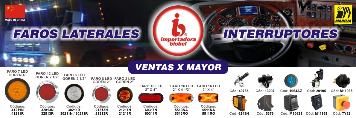 Interruptores Faros Laterales