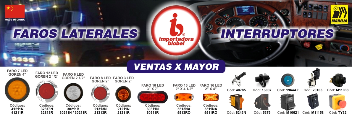 Interruptores Faros Laterales