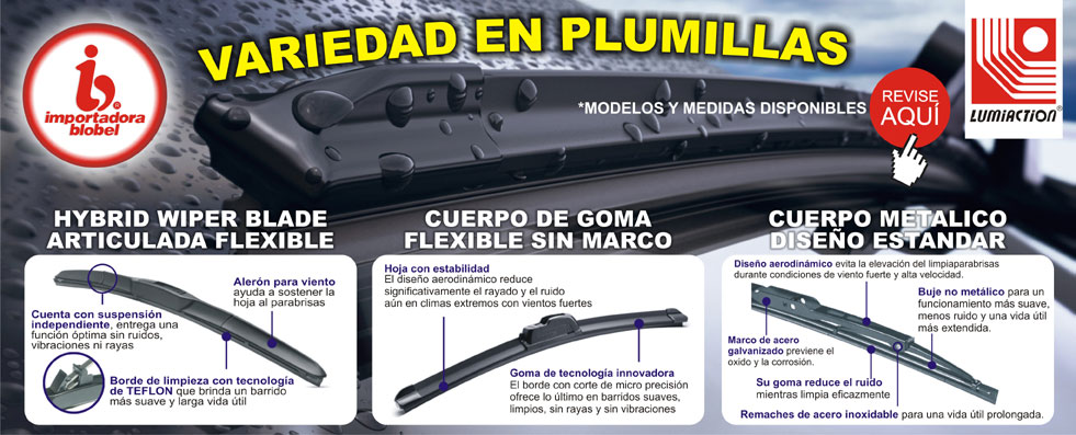 Plumillas Lumiaction 3 Modelos