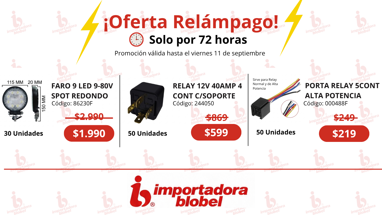 260909 Oferta Relámpago