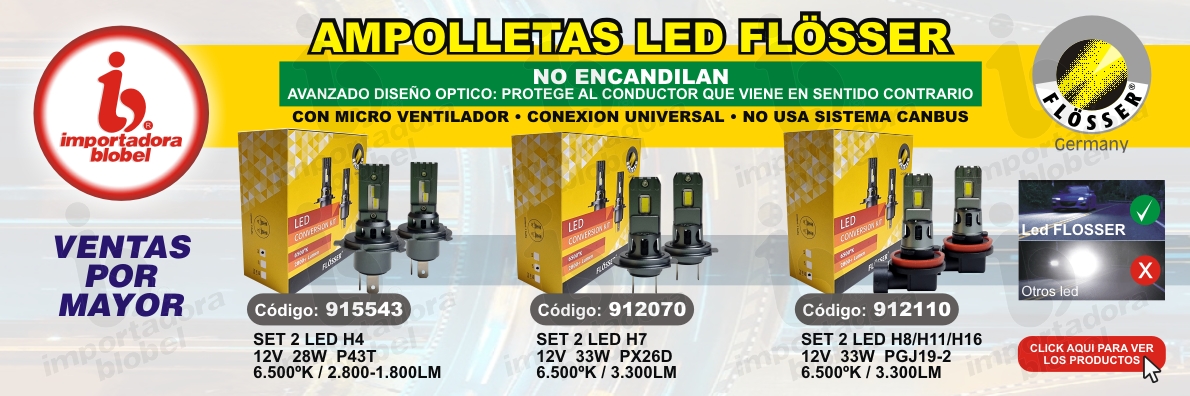 LED Flosser H4 H7 H8